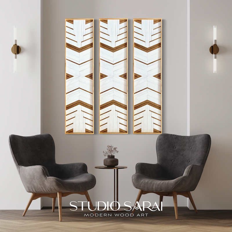 Shop Wood Mosaic Pattern Online at Studio Sarai