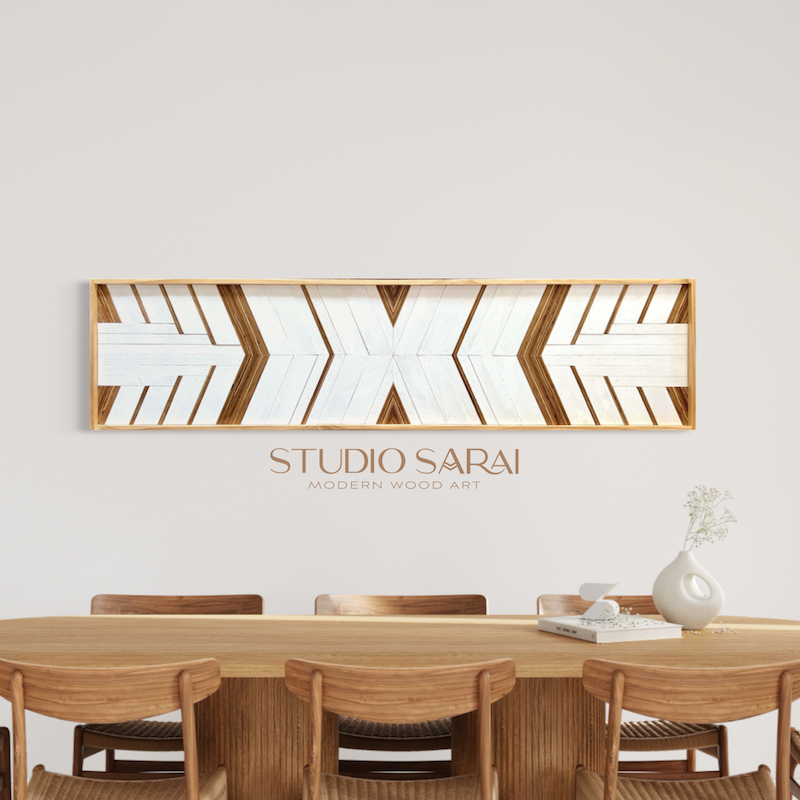 Buy Mosaic on Wood Surface Online at Studio Sarai