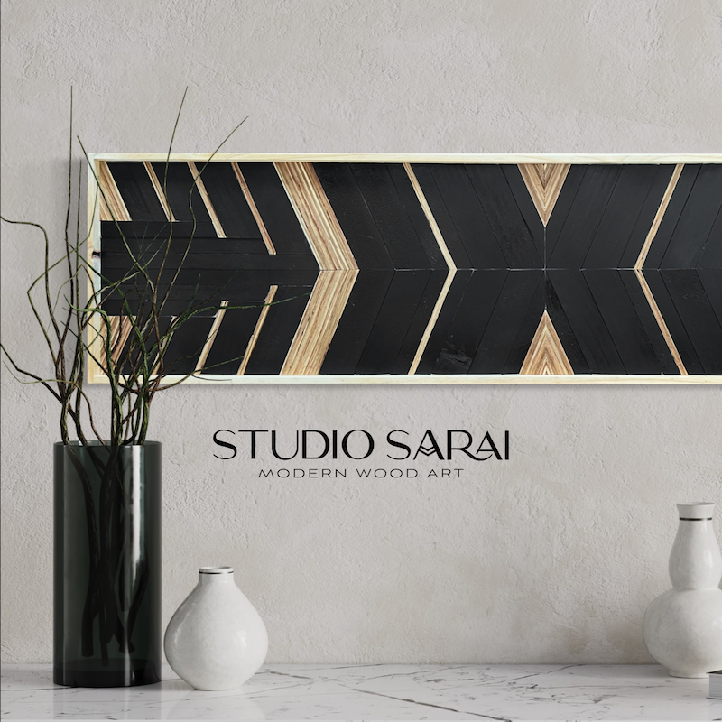 Buy Wood Mosaic Online at Studio Sarai
