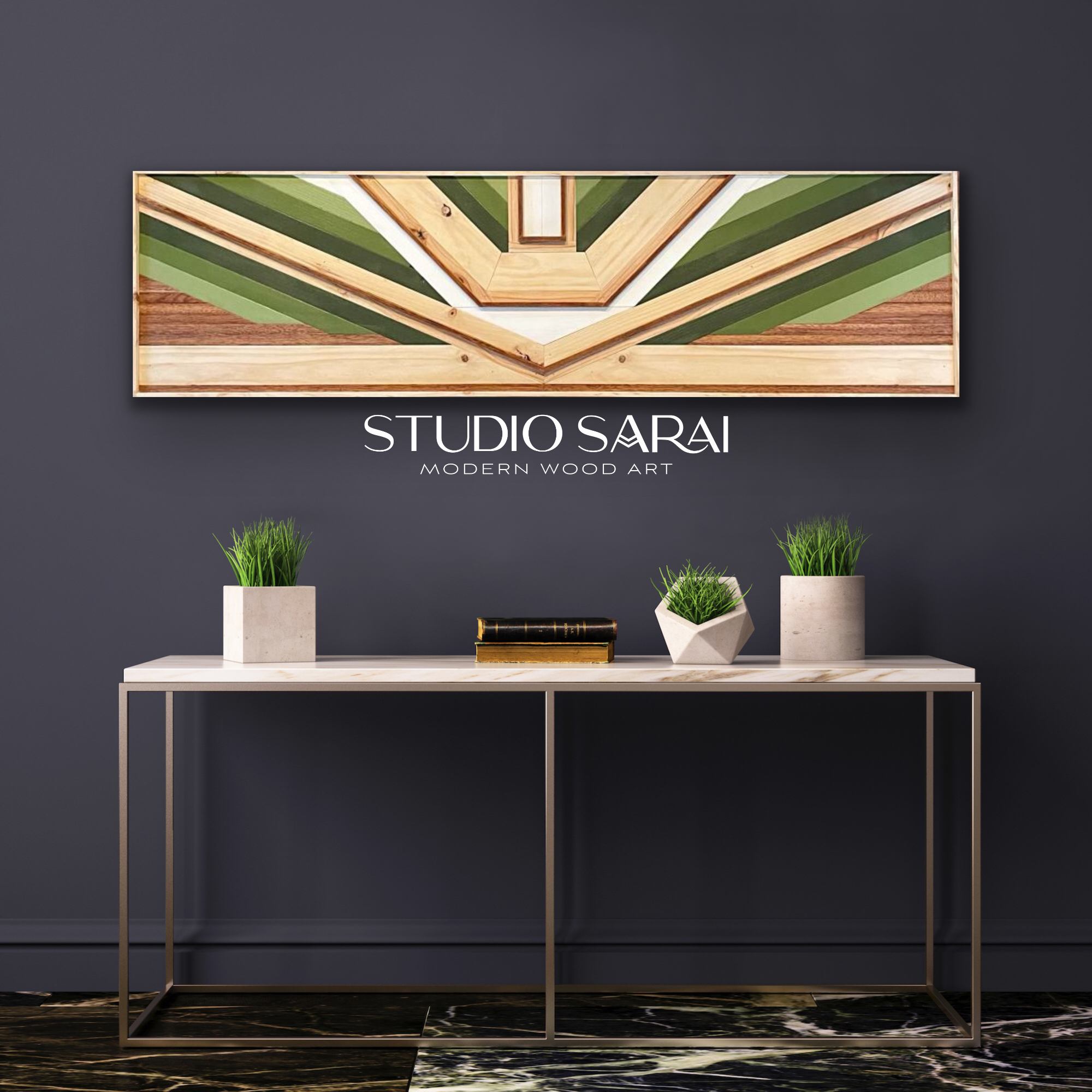 Buy Wood Mosaic Online at Studio Sarai