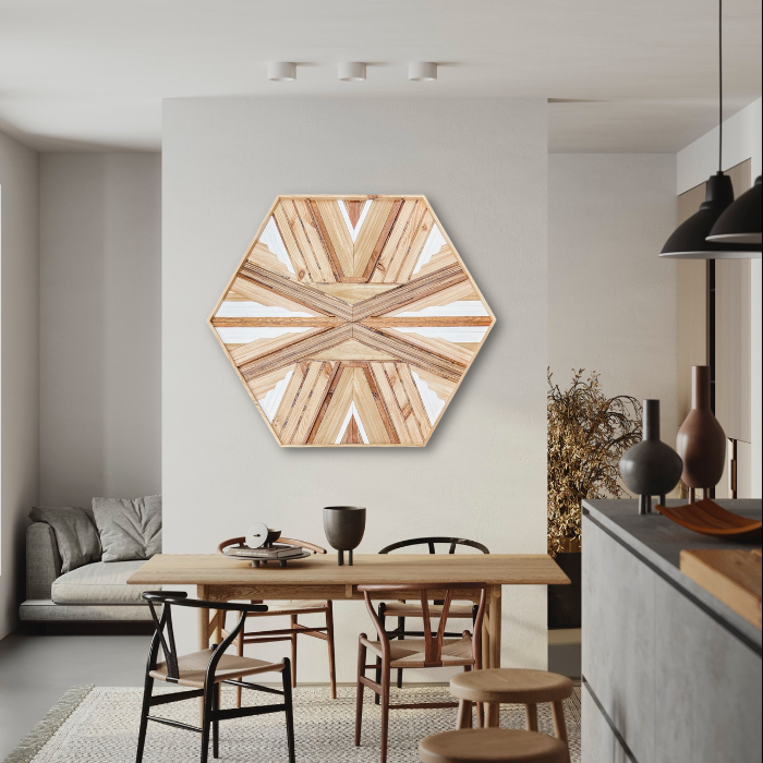 Shop Wood Mosaic Pattern Online at Studio Sarai